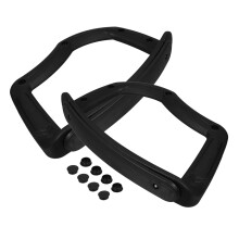 Office Chair Armrest Replacement, Ergonomic Arm Support, Durable Plastic, Easy Install for Home Office
