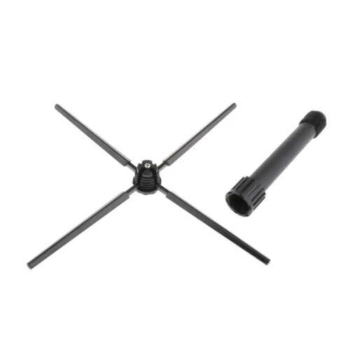 Foldable Clarinet Stand with Stable Base, Compact Holder for Bb and A Models, TravelFriendly 1
