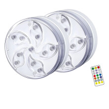 Adjustable Underwater Light For Pools Using Wireless-2 pack