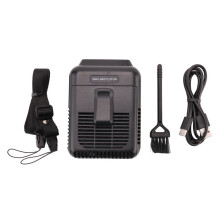 Rechargeable Waist Clip Fan,Portable Belt Fan,Battery Operated Neck Fan,Adjustable Air Outlet,Cooling Fan for Outdoor