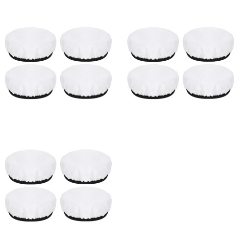 12Pcs 18cm Light Diffuser,Soft Diffuser Lamp Cover White Lamp Shade Diffuser,for Studio Strobe Reflectors