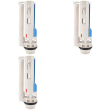 3X Split Toilet Drain Valve Two-Button Toilet Water Outlet Valve Dual Flush Fill Water Tank Accessories