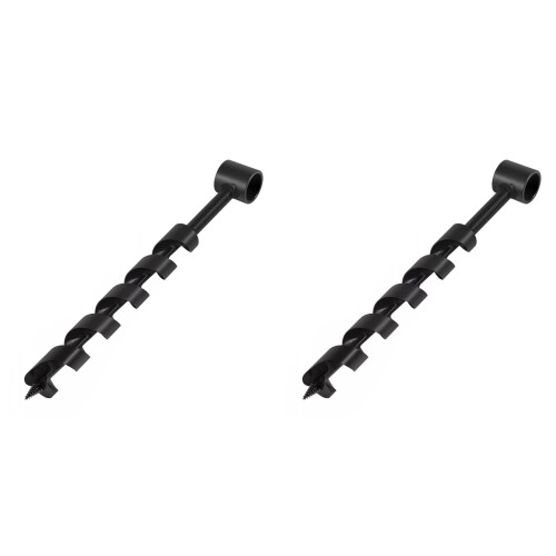 2X Chave de Trado Manual de 1 Polegada 1 X 12 Polegadas Broca de Trado de Madeira com Furo Manual para Acampamento e Sobrevivência e Ferramenta de