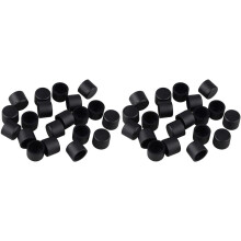 1000 Pièces Séries/Lot Couvercle de Protection pour Prise RCA Audio Bouchon de Bloc de Lotus de Tête de Lotus Couvercle Anti-Poussière Capuchon
