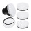 12Pcs 18cm Light Diffuser,Soft Diffuser Lamp Cover White Lamp Shade Diffuser,for Studio Strobe Reflectors 3