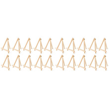 20PCS Wood Easels, 9 Inches Tabletop Easels, Tripod, Painting Party Easel, Kids Student Tabletop Easels for Painting