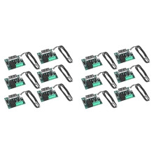 12x W1209 12 V LED Digitaler Thermostat-Temperaturregler, -50-110 C Temperaturkontrollschalter-Modulplatine mit Sensorsonde