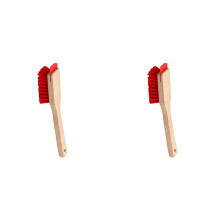 2X Outdoor Scraper Brush Garden Tool Brush Lawn Mower Cleaning Brush Lawn Mower Cleaner Clean Scraper Brush