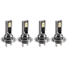 4Pcs LED Headlight Bulbs H7 High Performance Running Auto Fog Lamp for Motorcycles, Moto, Strucks, ATVs, UTVs