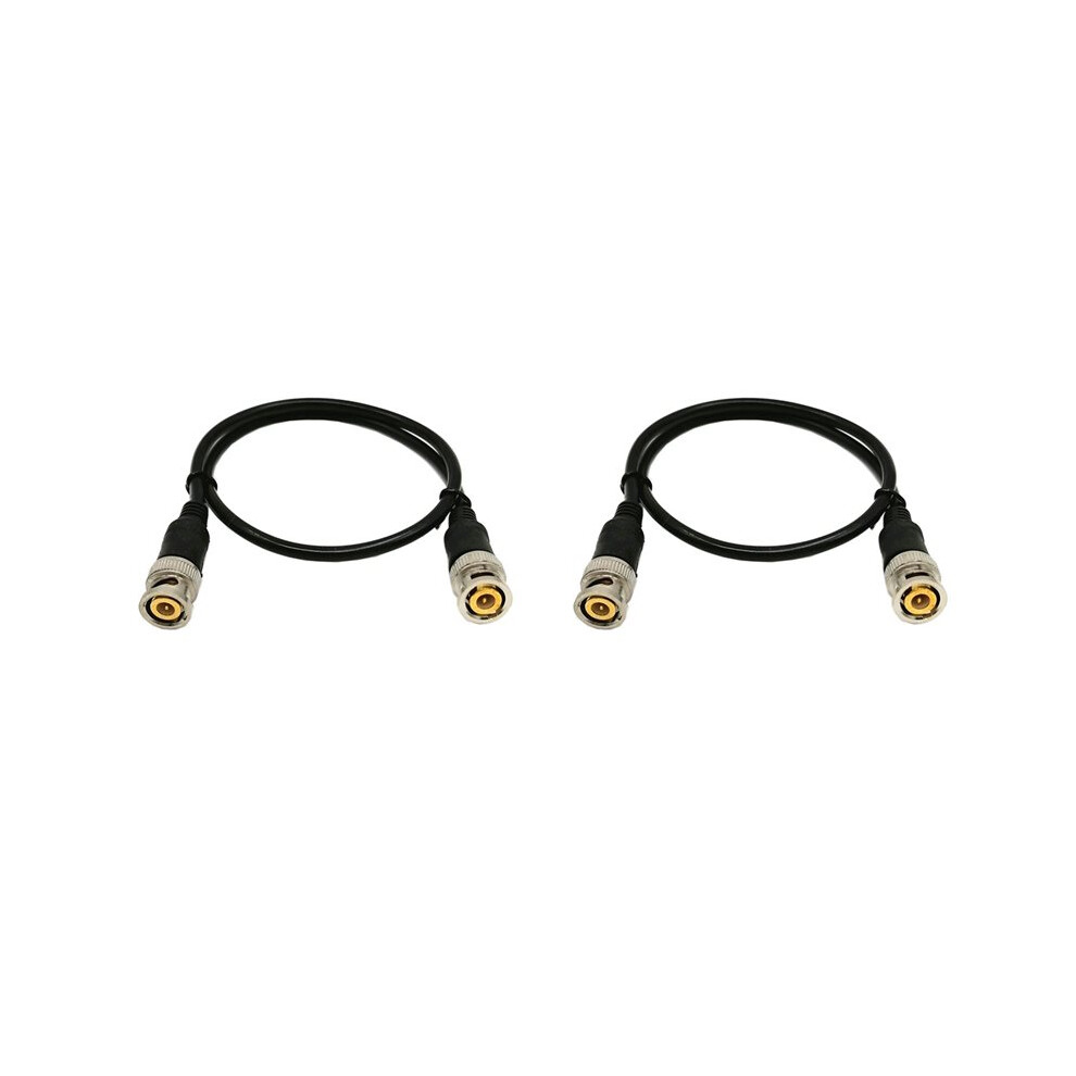 2X Bnc Jumper Q9 Hd Monitor Double- Video Cable 0.5 M Jumper 2 Core Rvv Cable 4712480986908