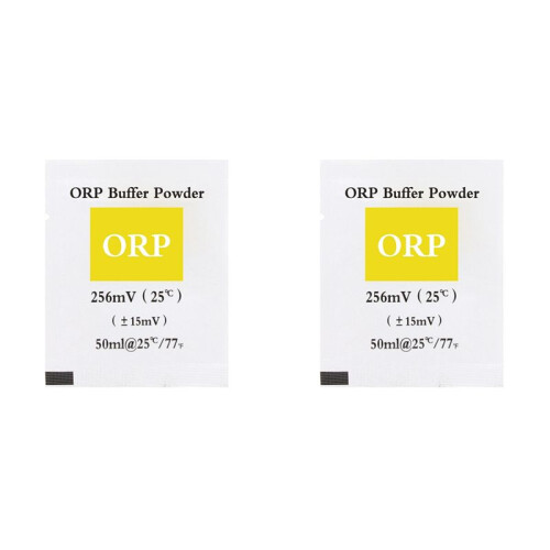 2X ORP Calibration Powder Buffer Powder ORP Tester Measuring Calibration Solution 256MV