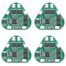 4X 3S 12V 18650 Lithium Battery Protection Board 11.1V 12.6V Overcharge over-Discharge Protect 8A 3 Cell Pack Li-Ion BMS