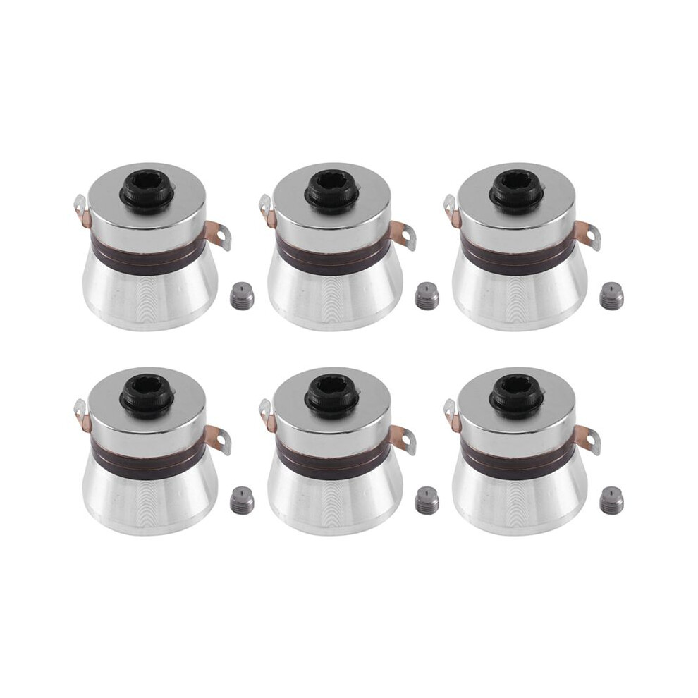 6Pcs 100W 40Khz Cleaning Ultrasound Transducer Ultrasonic Piezoelectric Transducer 4711707636275