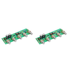 2X 2.0 Hifi Audio Voorversterker Board Midrange Treble Balance Verstelbare Audio Preamp Board met Toonregeling