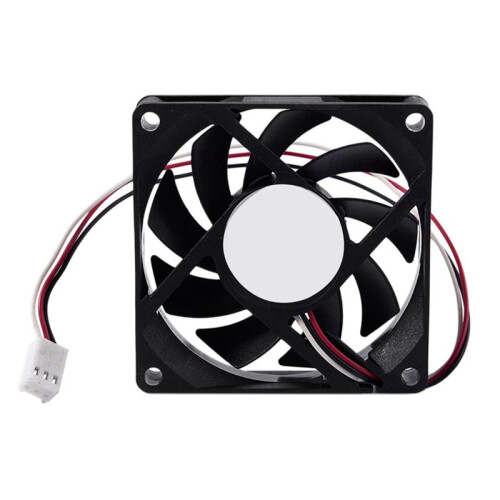 2X Computer Case Cooler Fan 3PIN 12V 7CM 70MM PC CPU Cooling Cooler Fan