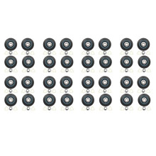 32Er-Pack W10314173 Trockner-Trommelwalzen-Ersatz für Trockner, Kompatibel mit WPW10314173 Roller Drum Support Kit Trockner-Teilen