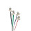 12Pcs Upright Bass Strings Double Bass Strings 4/4 3/4 1/2 1/4 1/8 Size 1Th 2Rd 3Nd 4St Contrabass Strings 2