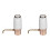2X Electric Wine Aerator Pourer Automatic  Decanter Dispenser Rechargeable with Micro-USB Cable B 1