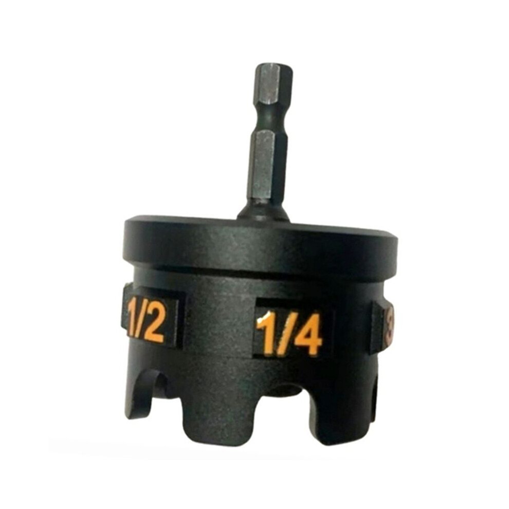 Nut Zipper Drill Attachment For Nut And Bolt Removal, Nut Remover Bolt Extractor Tool For Conduit Racks Socket Wrenches 6031692210938
