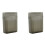 2pcs 2.5 Inch SSD HDD Enclosure Case Hard Drive Disk Protective Case Enclosure Box for Solid State Drive Case(Black) 1