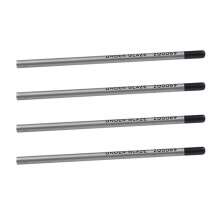 4X LáPis de Esmalte Preto, LáPis de Esmalte para Cerâmica, LáPis de Esmalte de Precisão LáPis de Esmalte de Precisão para Cerâmica