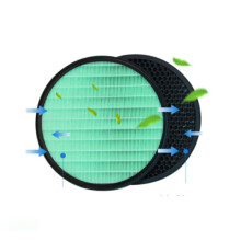 2X Luft Reiniger Filter für  AS40GVGL2 AS120VAS LA-V119SS Luft Reiniger Ersatz Zubehör Hepa Aktiv Kohle Filter