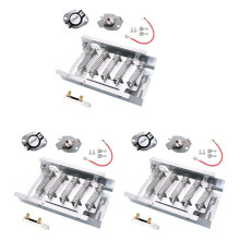 3X 279838 Dryer Heating Elements 279816 Thermal Cut-Off Fuse Kit 3392519 Dryer Thermal Fuse Repair Kit for