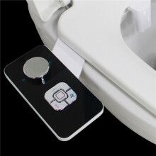 2X Bidet Attachment Non-Electric Bidet Toilet Sprayer with Pressure Controls Dual Nozzles for Frontal Rear Wash B
