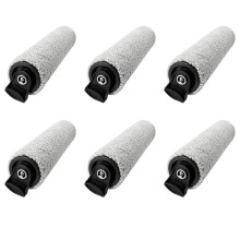 6X Rouleau de Brosse de Rechange pour Aspirateur Sec et Humide Floor ONE S5