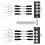 4 Unidade de ÁUdio XLR de 3 Pinos e 4 Canais e DMX sobre Extensor de Cabo de Rede, Extensor de Sinal de Rede DMX512, Macho 6