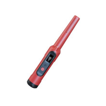 Handheld Metal Detector IP68 Waterproof Metal Detector High Accuracy Portable Metal Finder 360 Detection Search Red