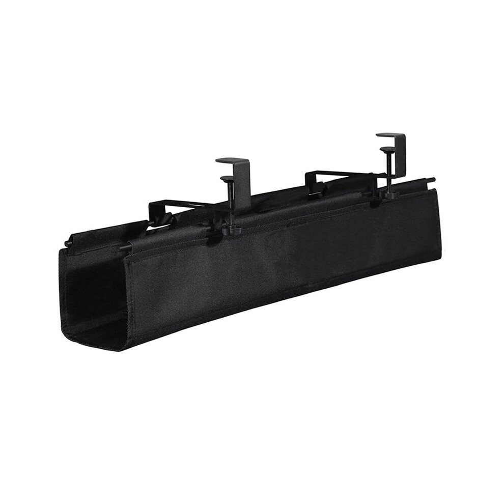 Under Desk Cable Management Tray 27.5In-Clamp Wire And Cable Organizer For Storage And To Hide Cords For Home Office 6033972738484