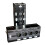 4 Unidade de ÁUdio XLR de 3 Pinos e 4 Canais e DMX sobre Extensor de Cabo de Rede, Extensor de Sinal de Rede DMX512, Macho 10