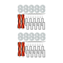 2 Set for Robot Vacuum S10+ / S10 B105 Spare Parts Accessories Main Side Brush Hepa Filter Mop Rag Cloth
