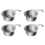 4X Multi-Functional Drain Basket, Stainless Steel Swan Sink Strainer Basket, Tap Hanging Filter Basket 1