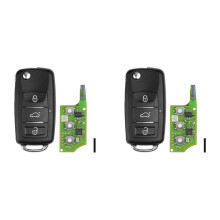 2X XEB510EN is Suitable for B5 Type Super Remote Control with XT27B Super Chip 3-Key VVDI Remote Control Key