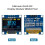 0.96 Inch 10PCS OLED I2C Display Module for  Raspberry PI 128x64 Pixel IIC Serial Self-Luminous Display Module 6