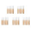 40Pcs Wood Crochet Hooks 3.0mm-6.5mm, Ergonomic Handle Crochet Hooks Set 1