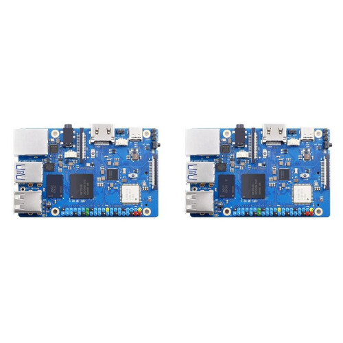 2X for Orange Pi 3B 2GB RAM DDR4 Rockchip RK3566 WiFi+BLE  PC, Run Android 11/Ubuntu/Debian Single Board Computer