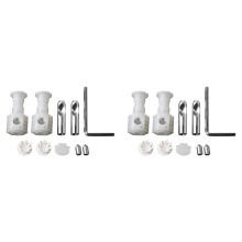 2X Wall Hung Toilets Fixing Kits Fixing Screws Fixing Bolts Universal Wall Mounting Toilet Fixing Bolts Screws Set