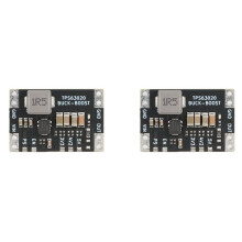 2X XL63020 TPS63020 Lithium Battery USB Automatic Boost Buck Step Down Module Microcontroller Power Low Ripple 5V