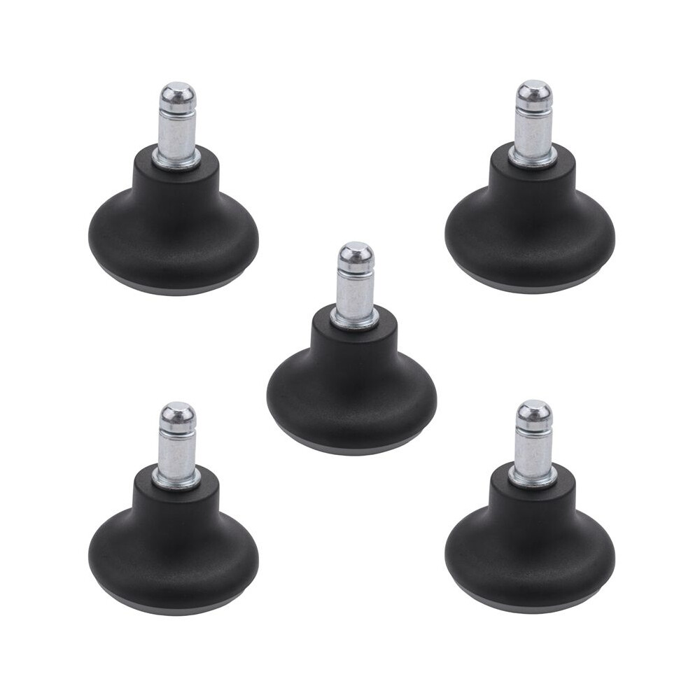 5Pcs Bell Glides Replacement Office Chair Wheels Stopper Office Chair Swivel Caster Wheels, 2 Inch Stool Bell Glides 4761042793898