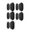 Lot de 10 Supports de Télécommande Magnétiques Muraux en Silicone pour Télécommande et Chargeur de Télécommande TV 2