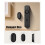 Lot de 10 Supports de Télécommande Magnétiques Muraux en Silicone pour Télécommande et Chargeur de Télécommande TV 5