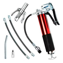 Manual Pistol Grip Grease Gun Set Aluminum Alloy Grease Gun 7000PSI High-Pressure Pumping Grease Filling