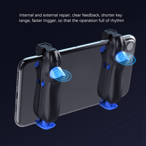 6X Mobile Game Controller Four Finger Gamepad for Pubg Trigger Game for / Android Gamepad 2