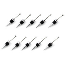10 Sztuk Gadżet Dodaj Koralik Rhinestone Lampwork Dekoracyjne Zroszony Korek Butelki Wina Stopu Cynku Srebrny Zroszony Butelka Sto