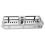 Lifting Shower Shelf Rectangle Detachable Storage Tray Rack Plastic Holder Kitchen Bathroom Accessories(25mm) 7