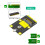 2X MSATA to M.2(NGFF) Key B Adapter for 2230/2242 SSD Card Adapter for Multi-System PCS 4
