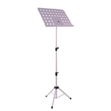 Foldable Sheet Music Stand Purple Adjustable Music Book Holder for Home and Travel